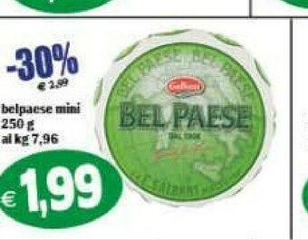 Il Castoro Supermercati Formaggio offerta