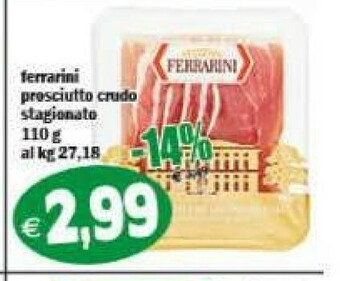 Il Castoro Supermercati Prosciutto crudo offerta