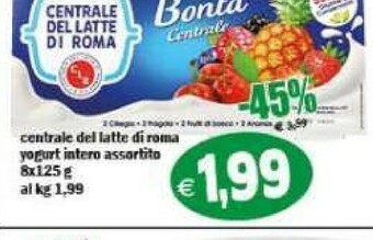Il Castoro Supermercati Latte offerta