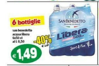 Il Castoro Supermercati Acqua offerta