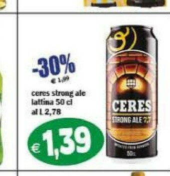 Il Castoro Supermercati Birra offerta