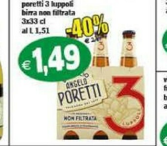 Il Castoro Supermercati Birra offerta