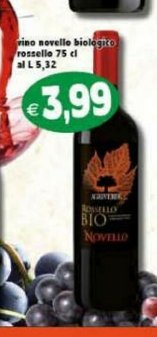 Il Castoro Supermercati Vino rosso offerta