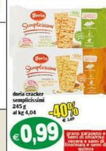 Il Castoro Supermercati Crackers offerta