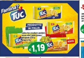 Il Castoro Supermercati Crackers offerta