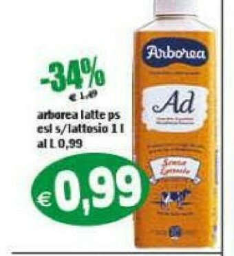 Il Castoro Supermercati Latte parzialmente scremato offerta