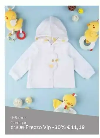 Prenatal 0-9 mesi cardigan offerta
