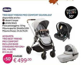 Trio best friend pro comfort silverleaf