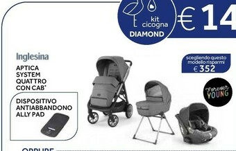 Prenatal Aptica system quattro con cab offerta