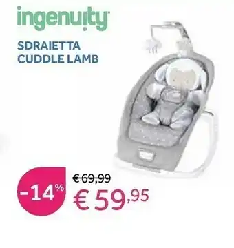 Ingenuity sdraietta cuddle lamb