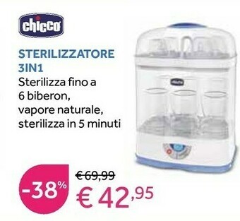 Prenatal Sterilizzatore 3 in 1 offerta