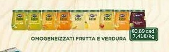 Prenatal Omogeneizzati frutta e verdura offerta