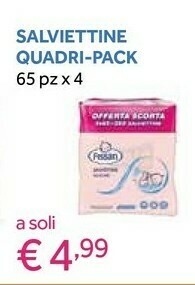 Prenatal Salviettine quadri-pack offerta