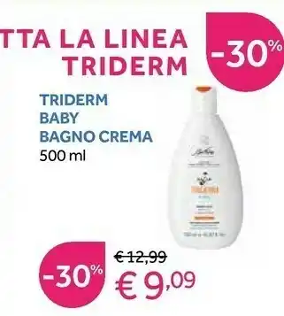 Prenatal Triderm baby bagno crema offerta