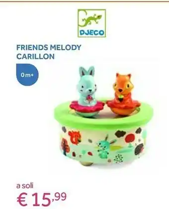 Djeco friends melody carillon