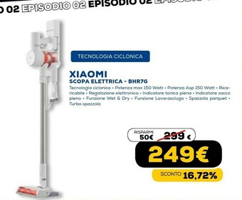 Euronics Scopa elettrica bhr7g offerta