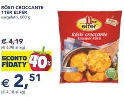 Rösti croccante 11ER ELFER