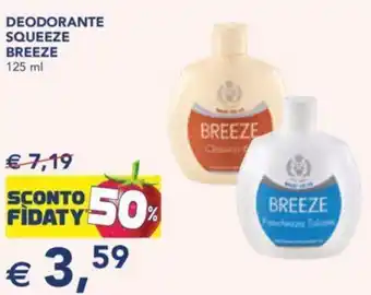 Esselunga Deodorante squeeze BREEZE offerta