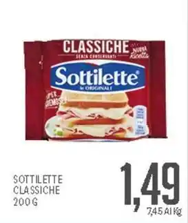 Supermercati Piccolo Sottilette classiche offerta