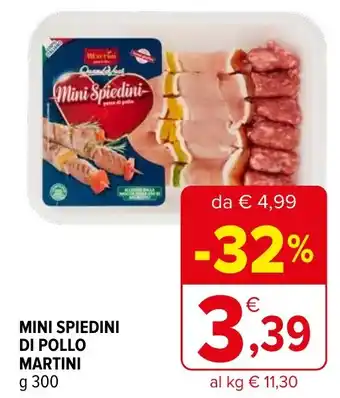 Iperal Mini spiedini di pollo MARTINI offerta