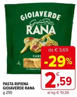 Iperal Pasta ripiena gioiaverde RANA offerta