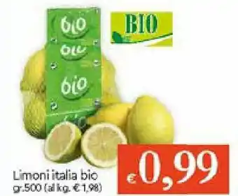IperFamila Limoni italia bio 500gr offerta