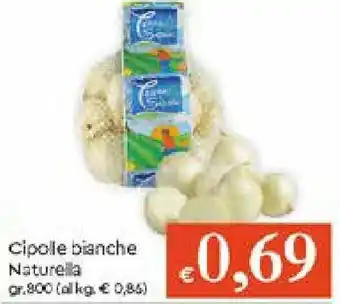 Cipolle bianche Naturella 800gr