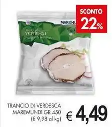PrestoFresco Trancio di verdesca MAREMUNDI offerta