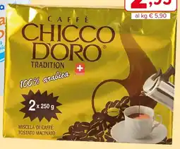 Iperal Caffè chicco d'oro 100% arabica offerta