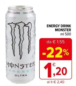 Iperal Energy drink MONSTER offerta