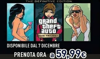 Unieuro Grand theft auto the trilogy offerta