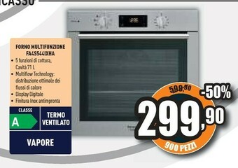 Unieuro Forno multifunzione fa4s544ixha offerta