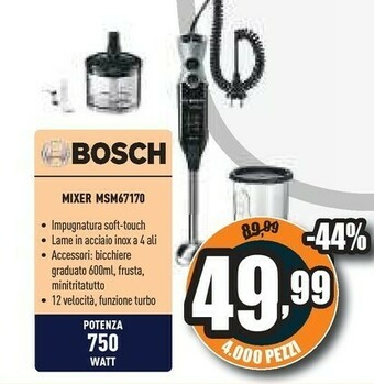 Unieuro Mixer msm67170 offerta
