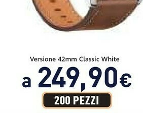 Unieuro Watch gt 3 3,35 cm (1.32") 42 mm amoled oro gps (satellitare) offerta