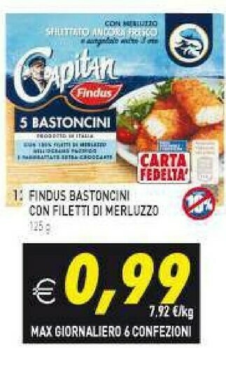 Supermercati Agorà Bastoncini offerta