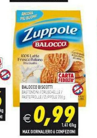 Supermercati Agorà Biscotti offerta