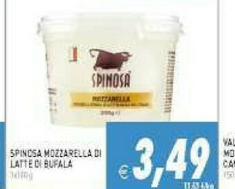 Supermercati Agorà Mozzarella di bufala offerta