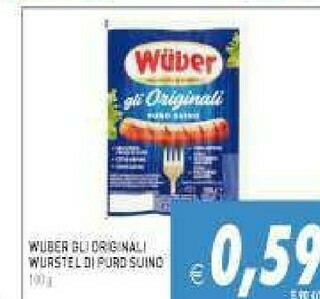 Supermercati Agorà Wurstel offerta