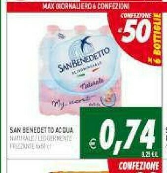 Supermercati Agorà Acqua offerta