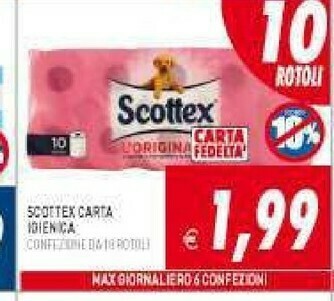 Supermercati Agorà Carta igienica offerta