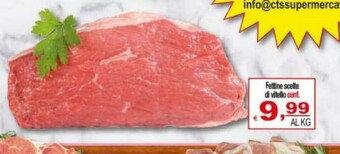 CTS Supermercati Vitello offerta