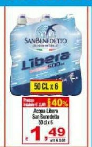 CTS Supermercati Acqua offerta