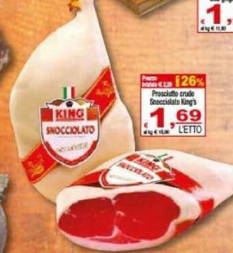 CTS Supermercati Prosciutto crudo offerta