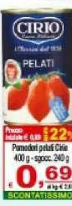 CTS Supermercati Pomodori pelati offerta