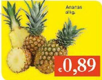 IperFamila Ananas al kg. offerta