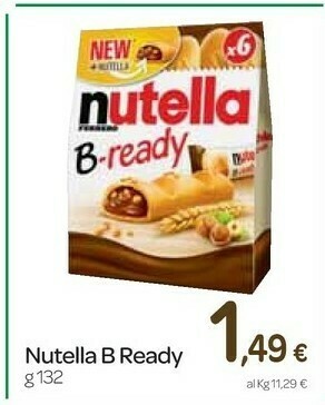 Carrefour Express Nutella b-ready offerta