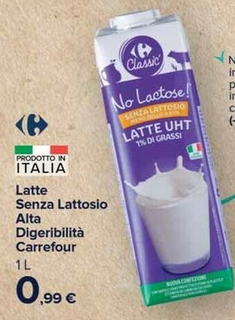 Carrefour Express Carrefour - latte uht parzialmente scremato 1000 g(ml) offerta