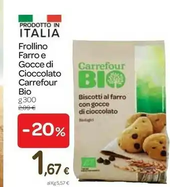 Carrefour Express Carrefour - frollini al farro senza latte e uova 300 g(ml) offerta