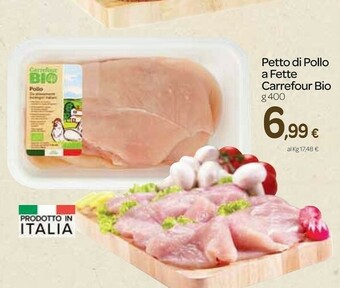Carrefour Express Carrefour bio petto di pollo a fette offerta