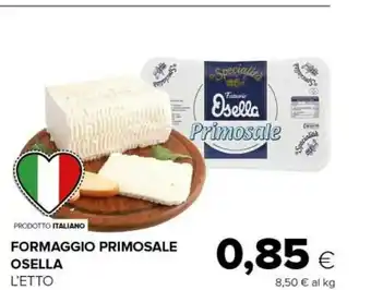Tigre Formaggio primosale offerta